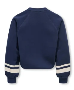 Meisjes sweater blauw