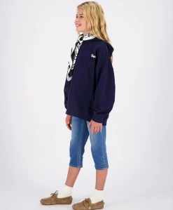 Meisjes sweater blauw