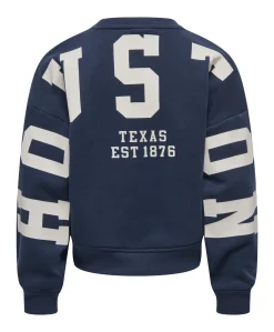 Meisjes sweater blauw