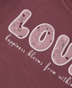 Meisjes sweater bordeaux