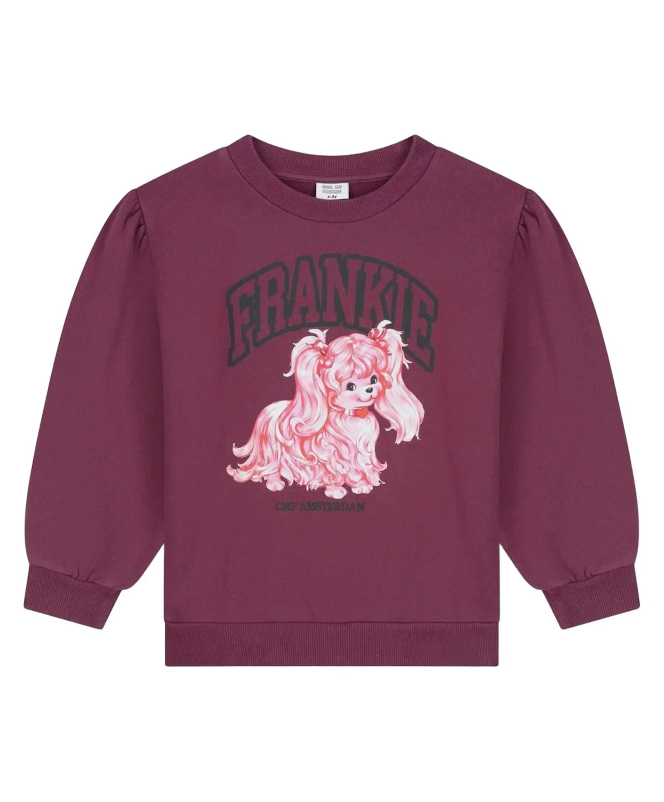 Meisjes sweater bordeaux