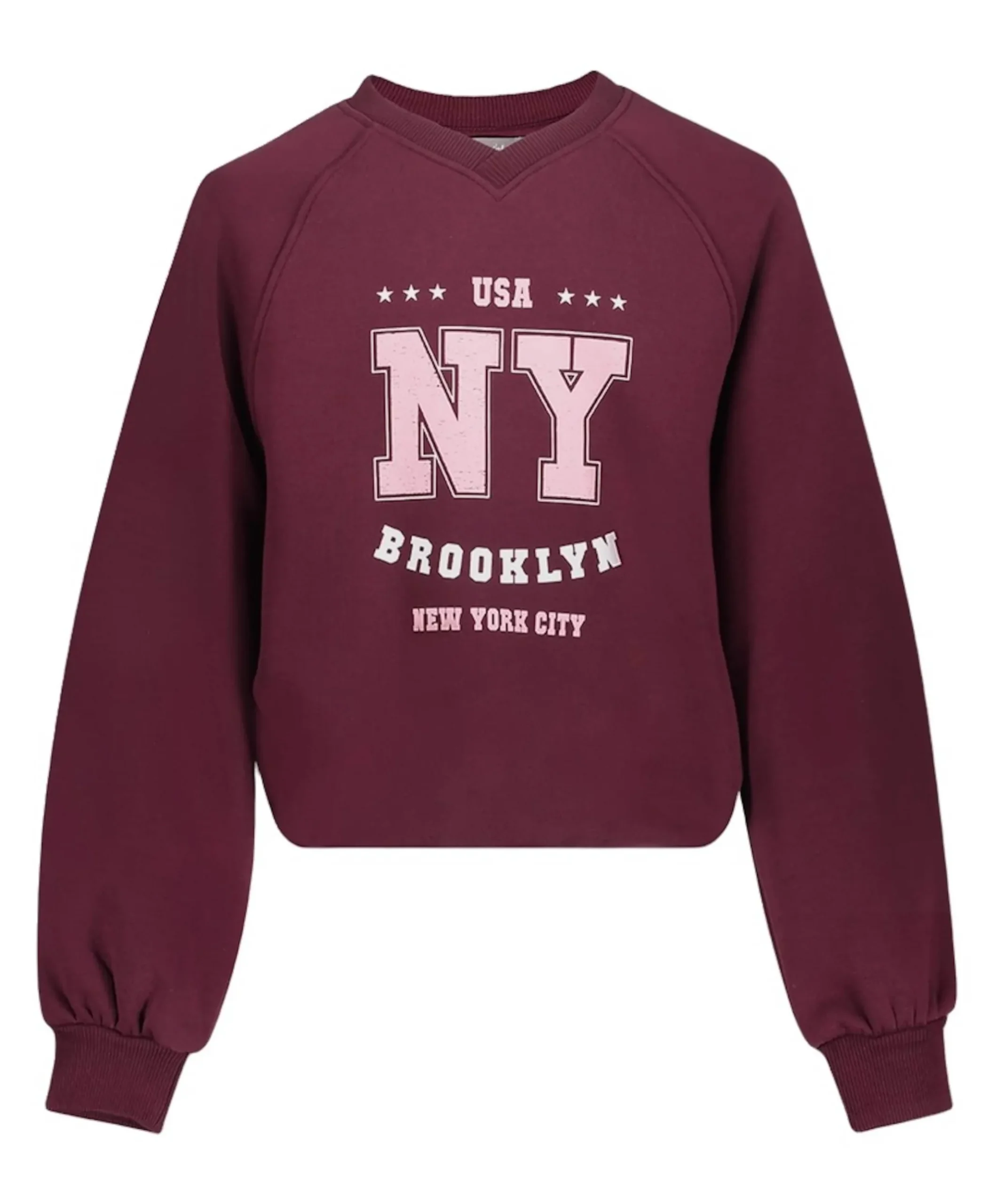 Meisjes sweater bordeaux
