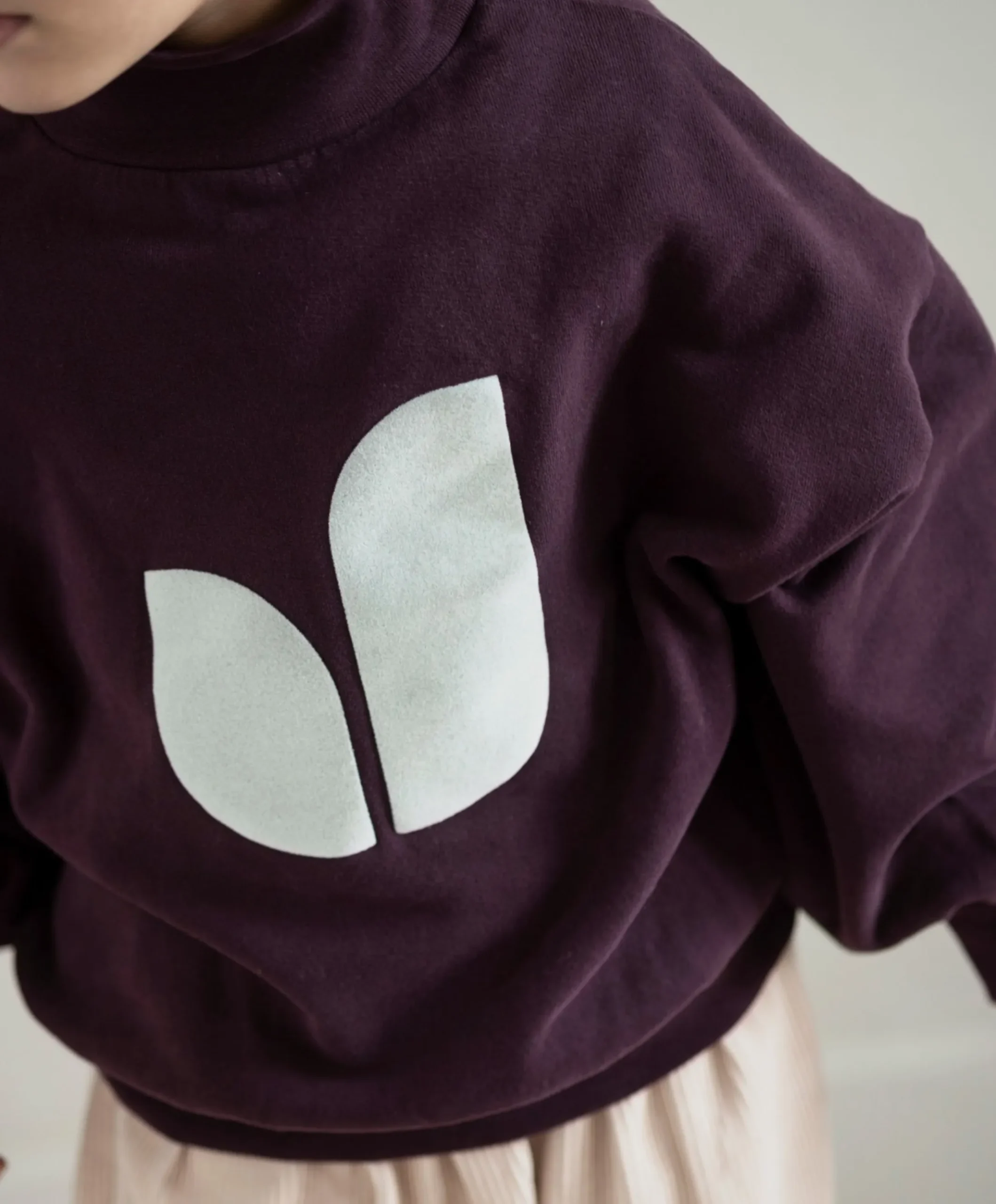 Meisjes sweater bordeaux