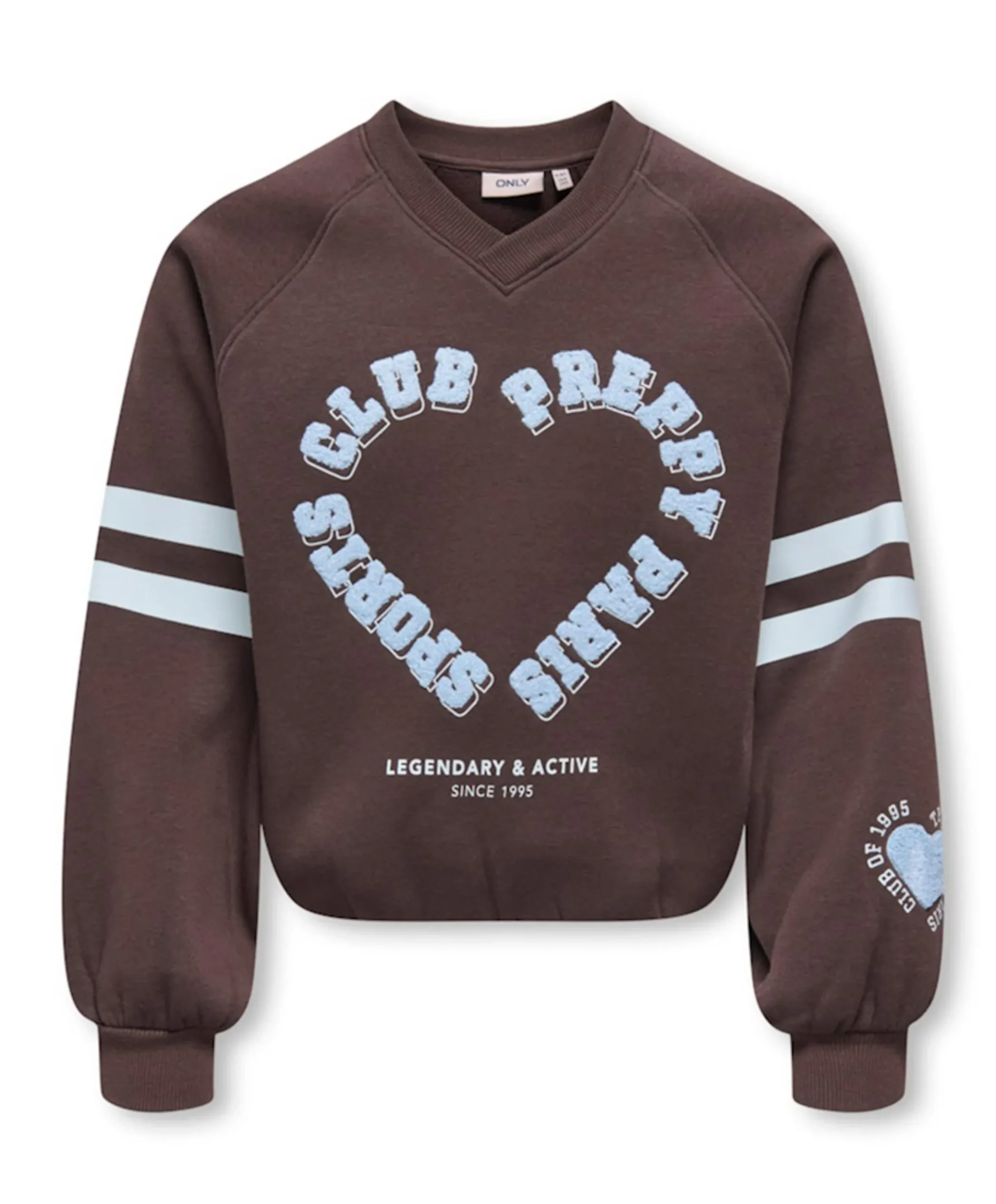 Meisjes sweater bruin
