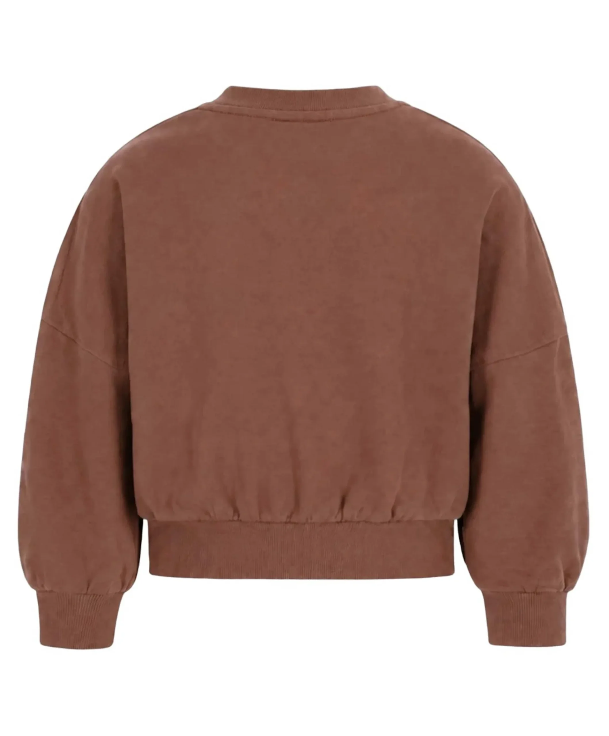 Meisjes sweater bruin