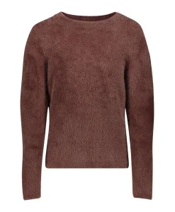 Meisjes sweater bruin