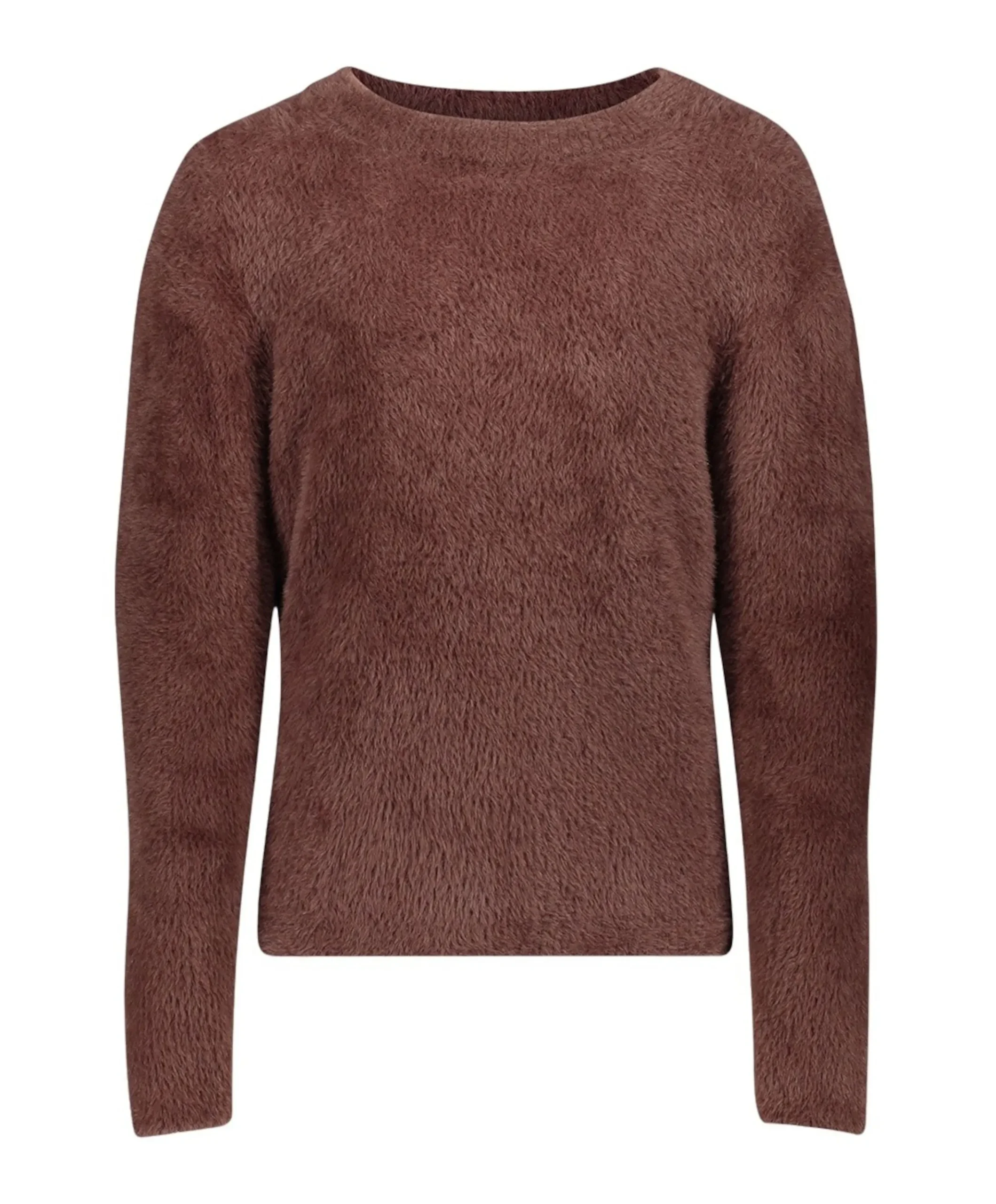 Meisjes sweater bruin