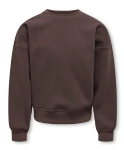 Meisjes sweater bruin