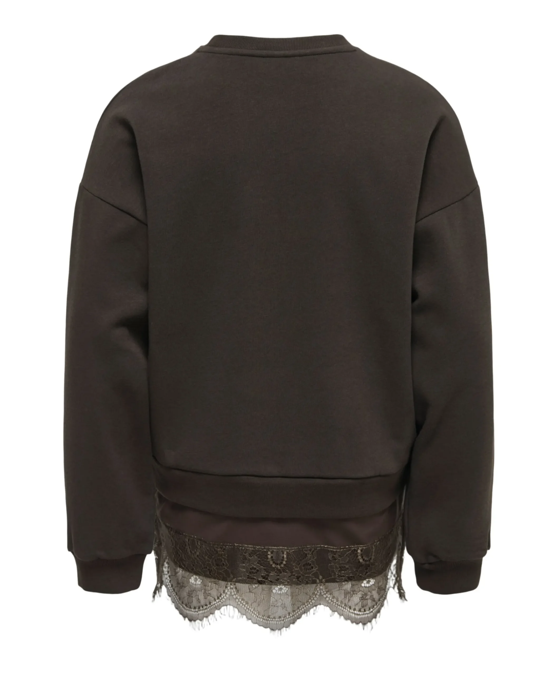Meisjes sweater bruin