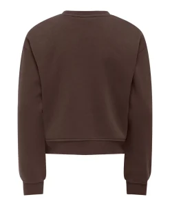Meisjes sweater bruin