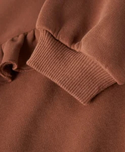 Meisjes sweater bruin