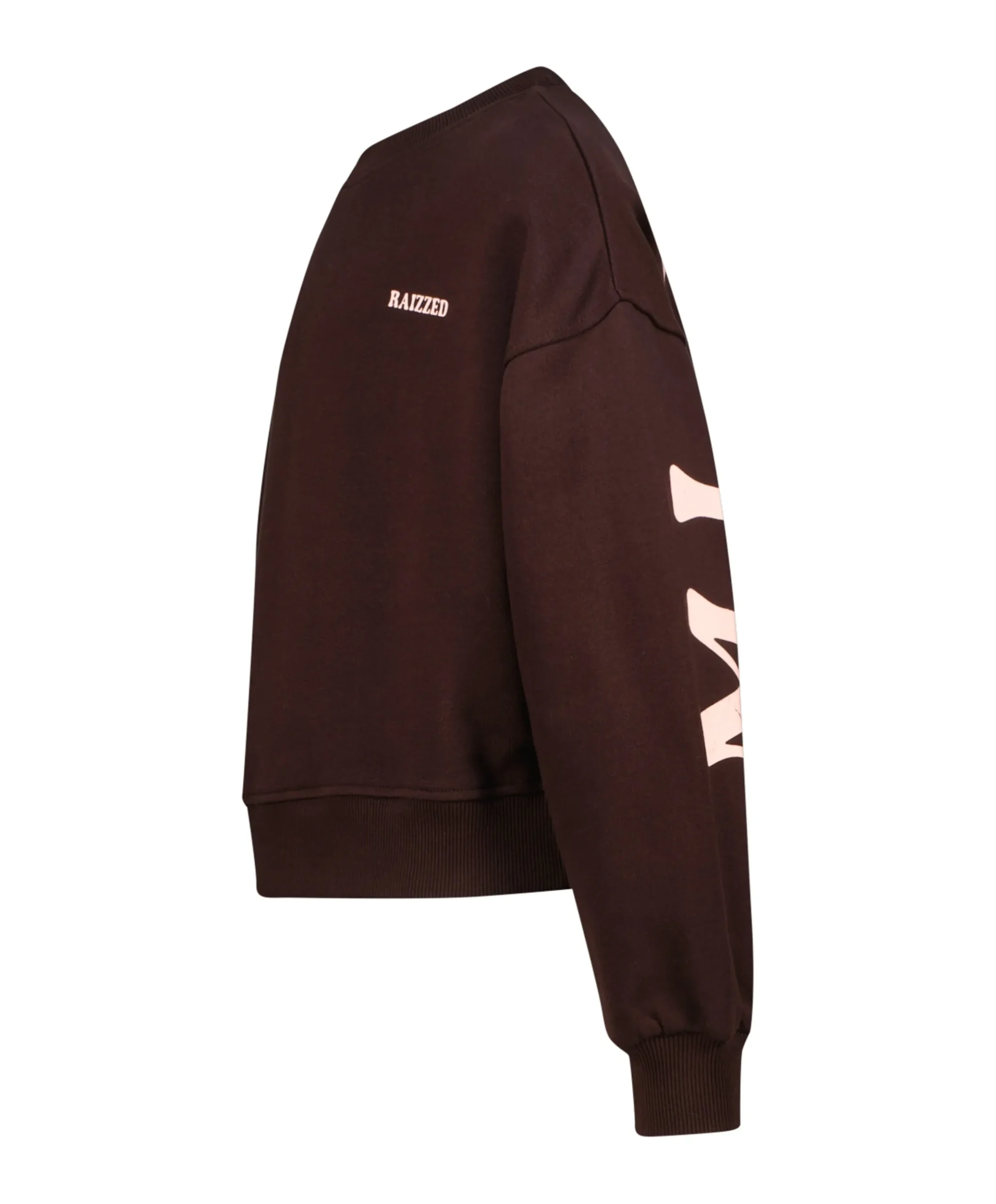 Meisjes sweater bruin