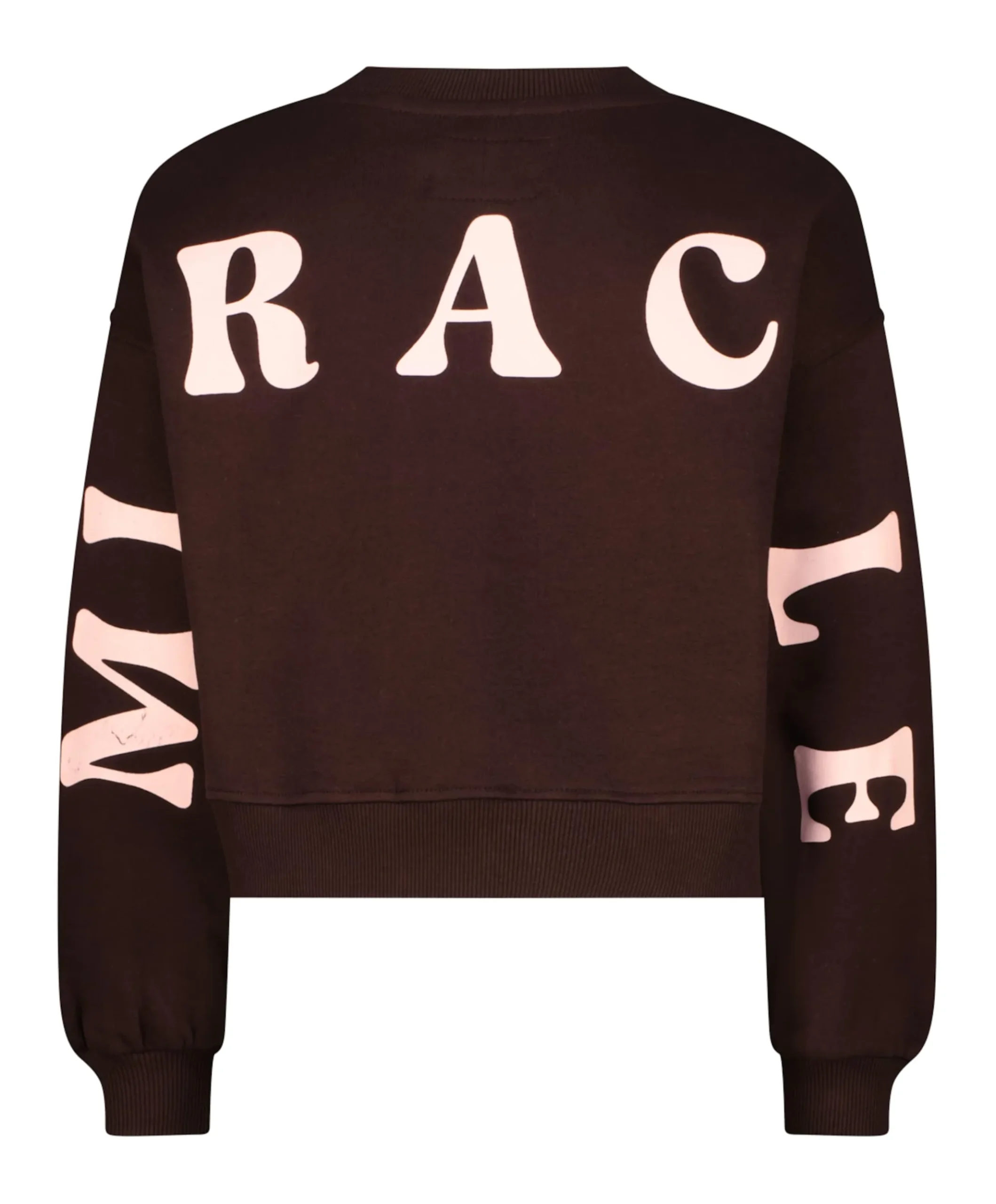 Meisjes sweater bruin