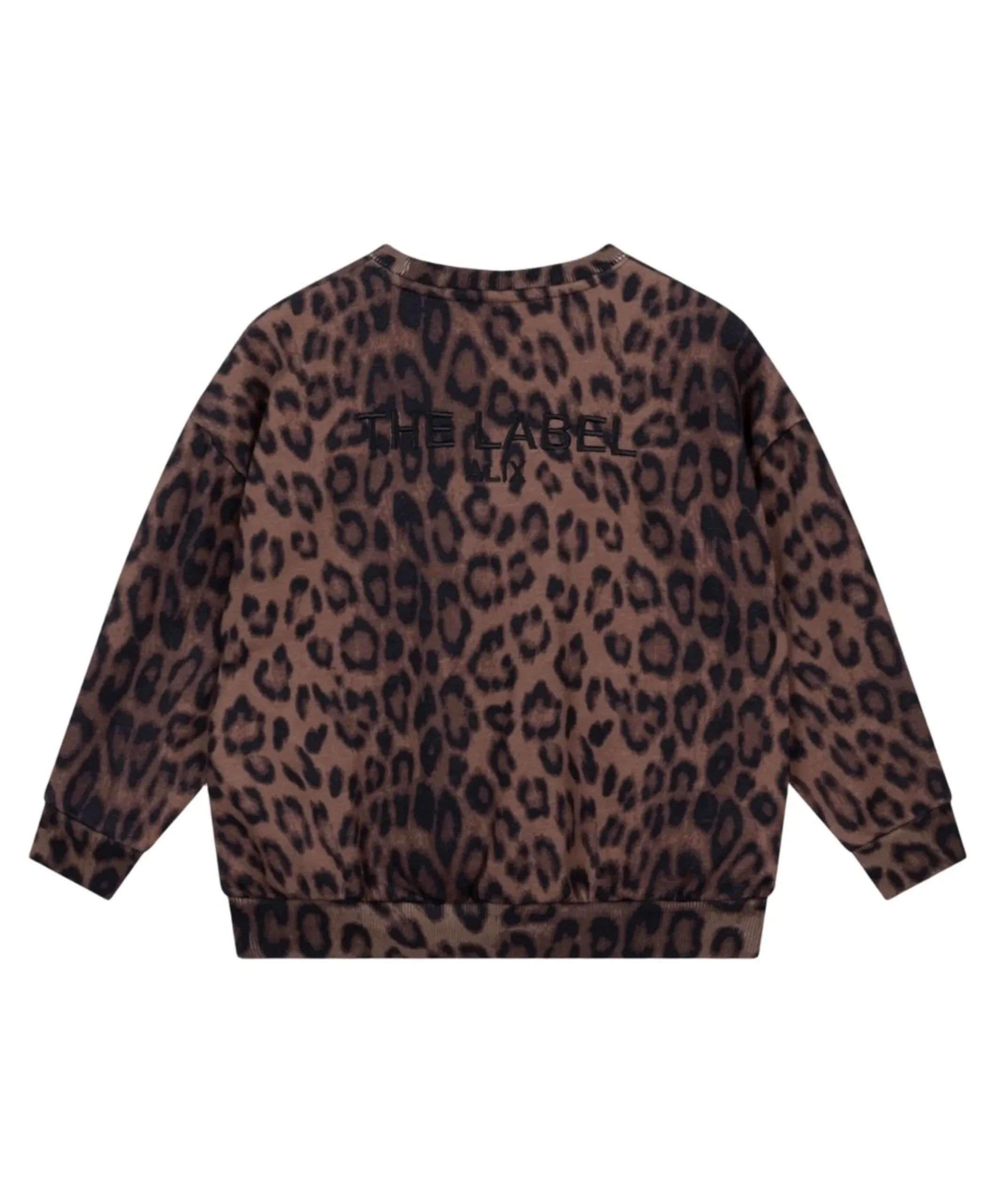 Meisjes sweater bruin
