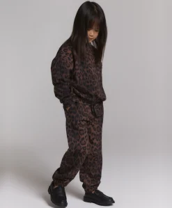 Meisjes sweater bruin