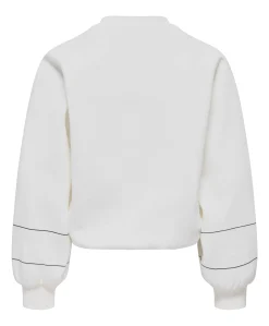 Meisjes sweater ecru