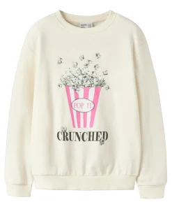 Meisjes sweater ecru