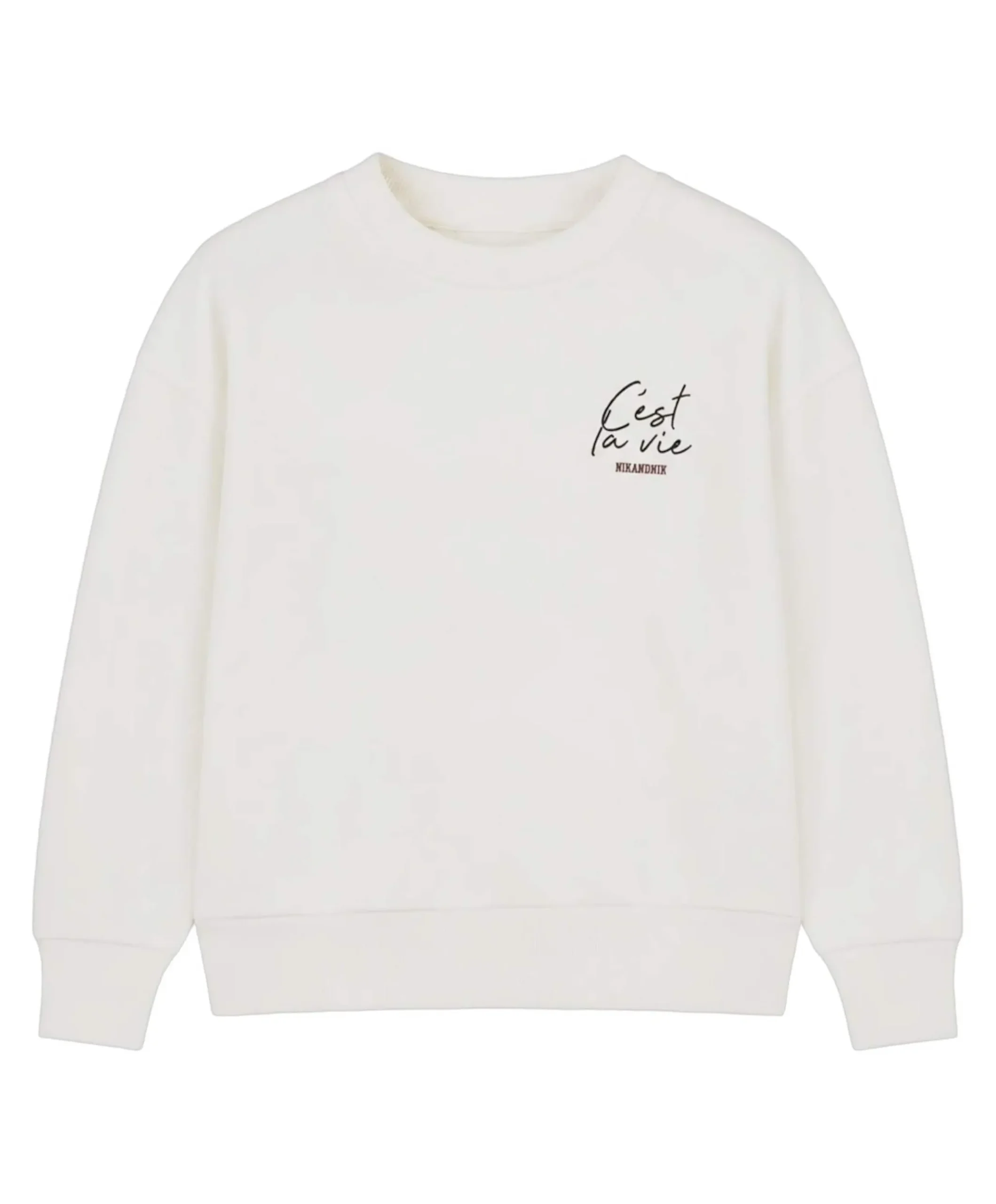 Meisjes sweater ecru