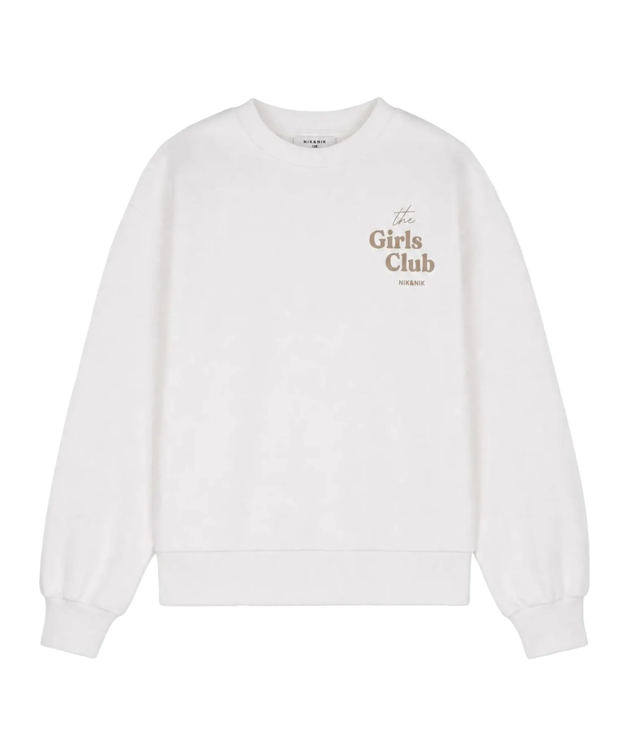 Meisjes sweater ecru
