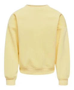 Meisjes sweater geel