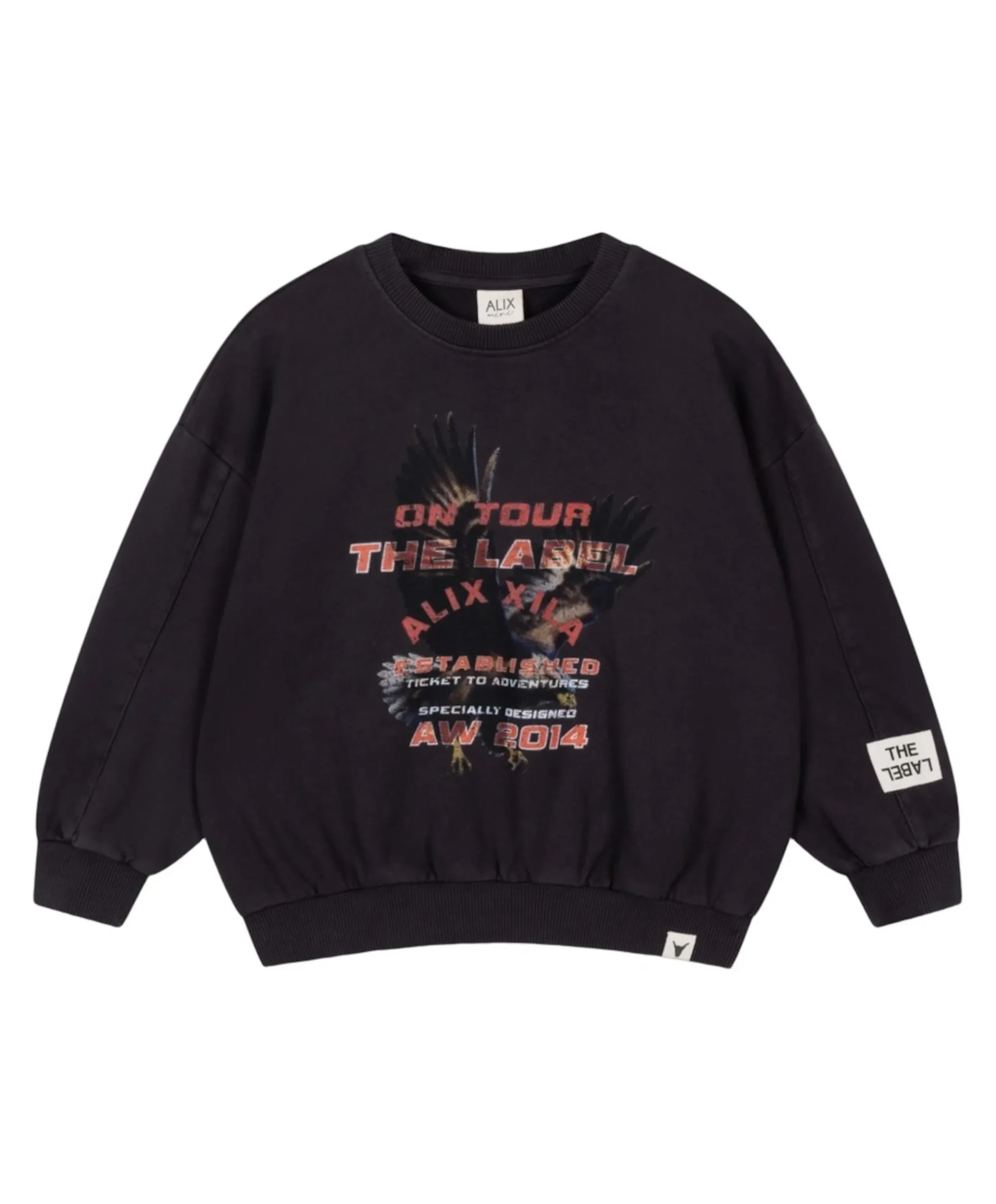 Meisjes sweater grijs