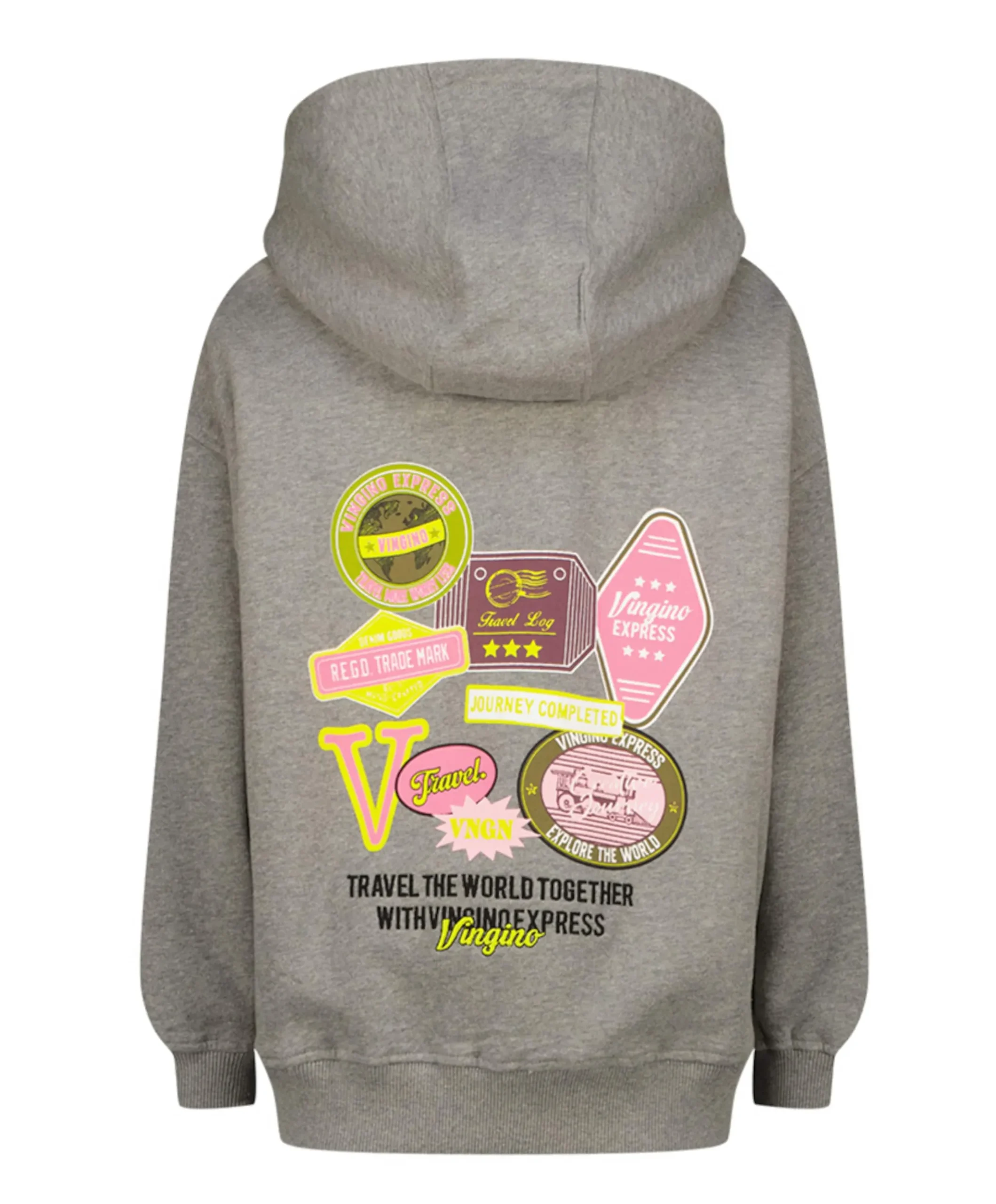 Meisjes sweater grijs