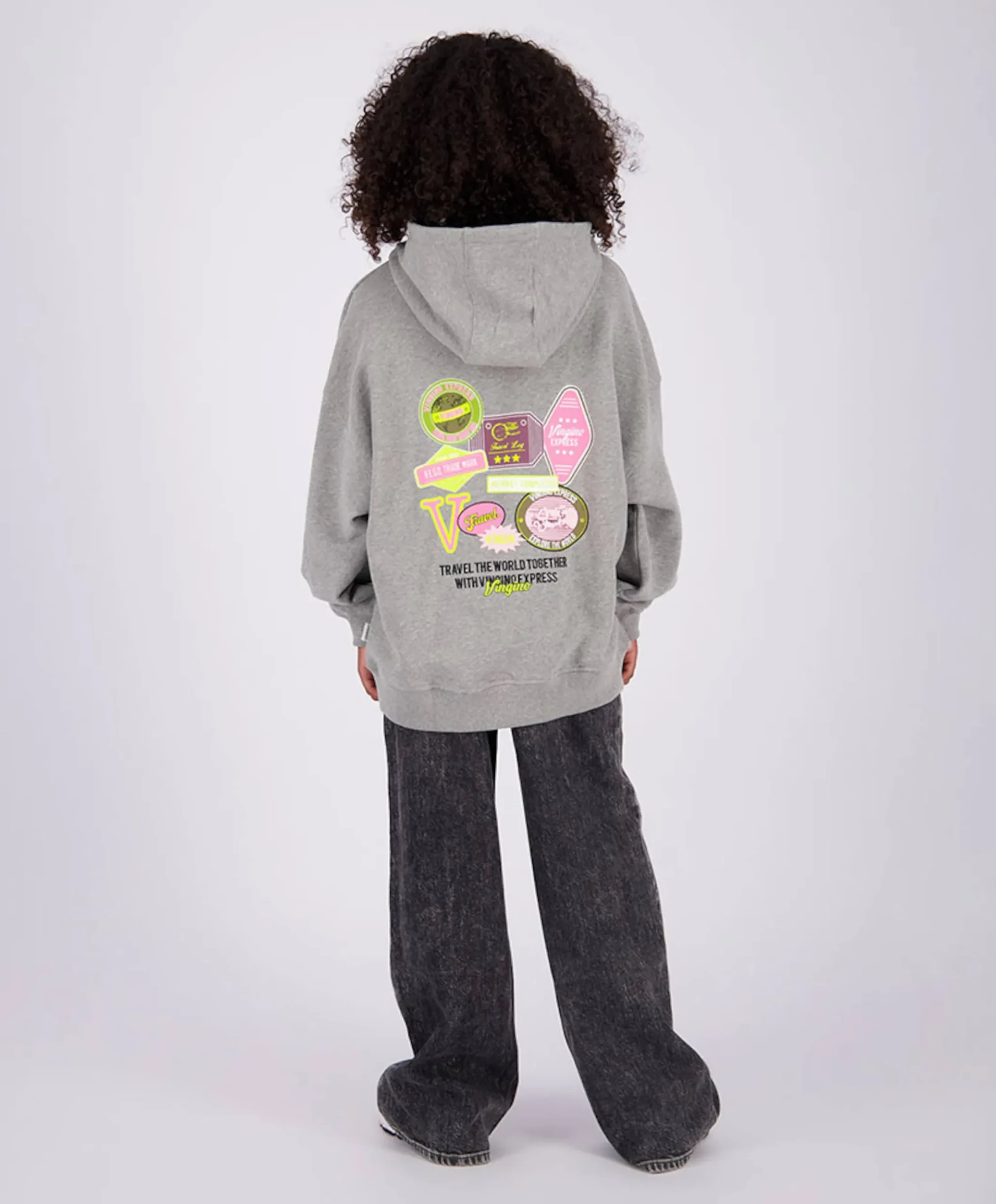 Meisjes sweater grijs