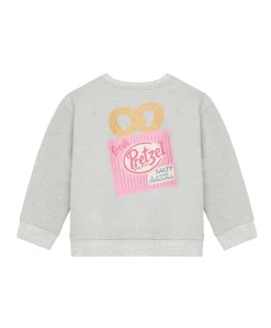 Meisjes sweater grijs