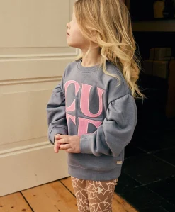 Meisjes sweater grijs