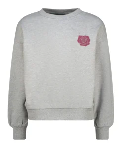 Meisjes sweater grijs