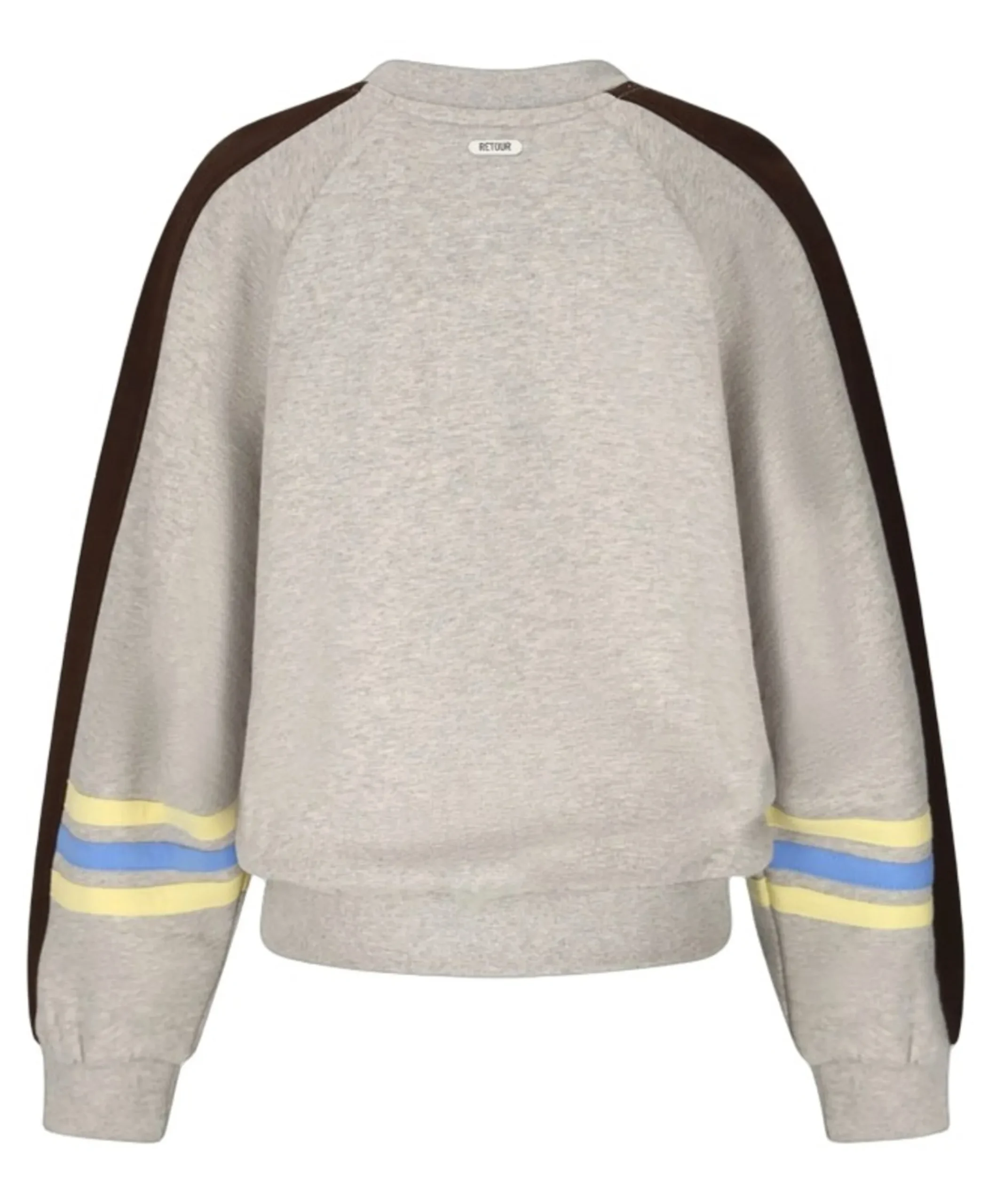 Meisjes sweater grijs
