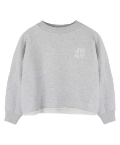 Meisjes sweater grijs