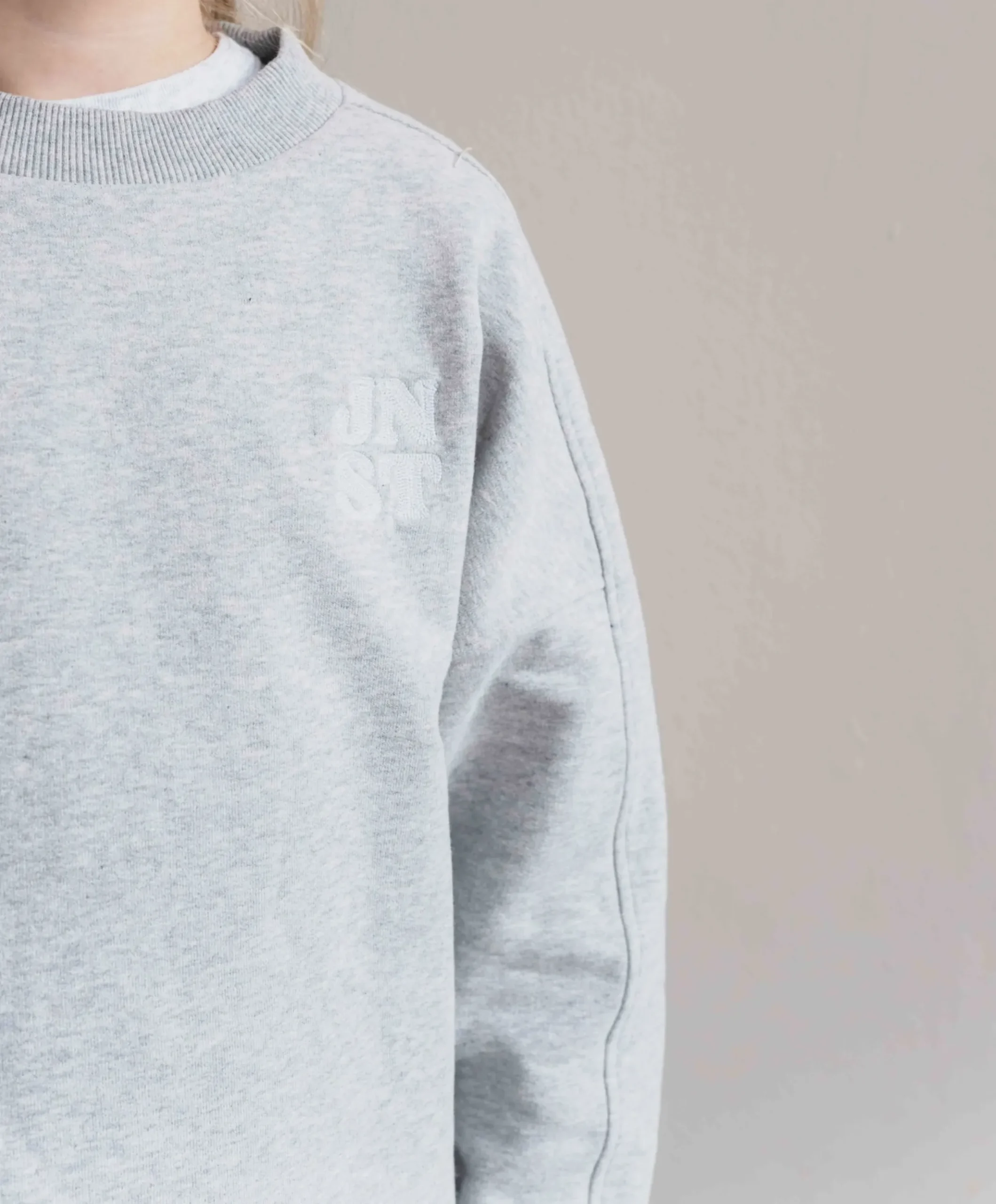Meisjes sweater grijs