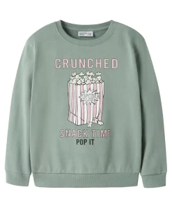 Meisjes sweater groen