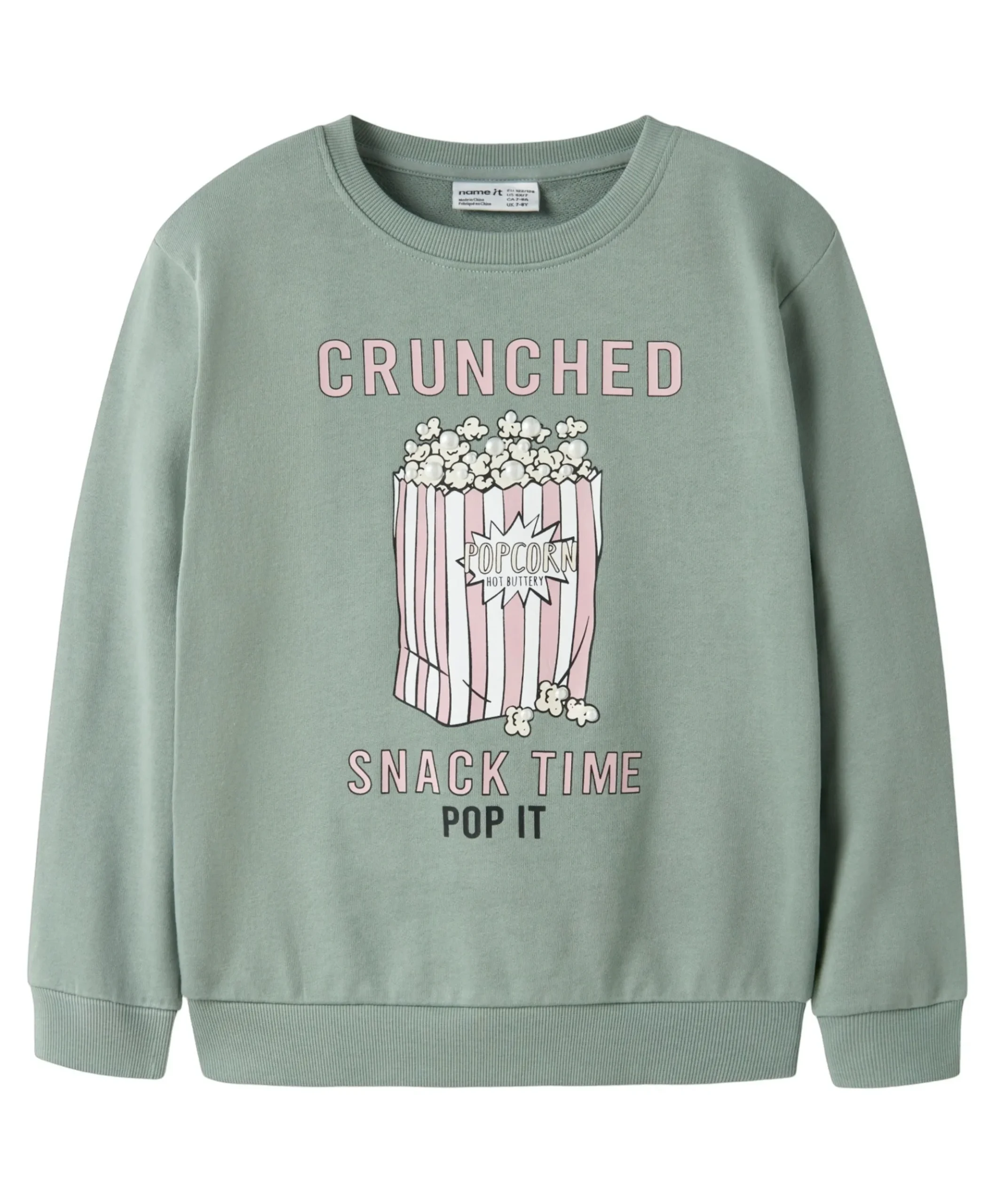 Meisjes sweater groen