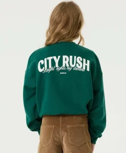 Meisjes sweater groen