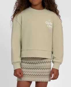 Meisjes sweater groen