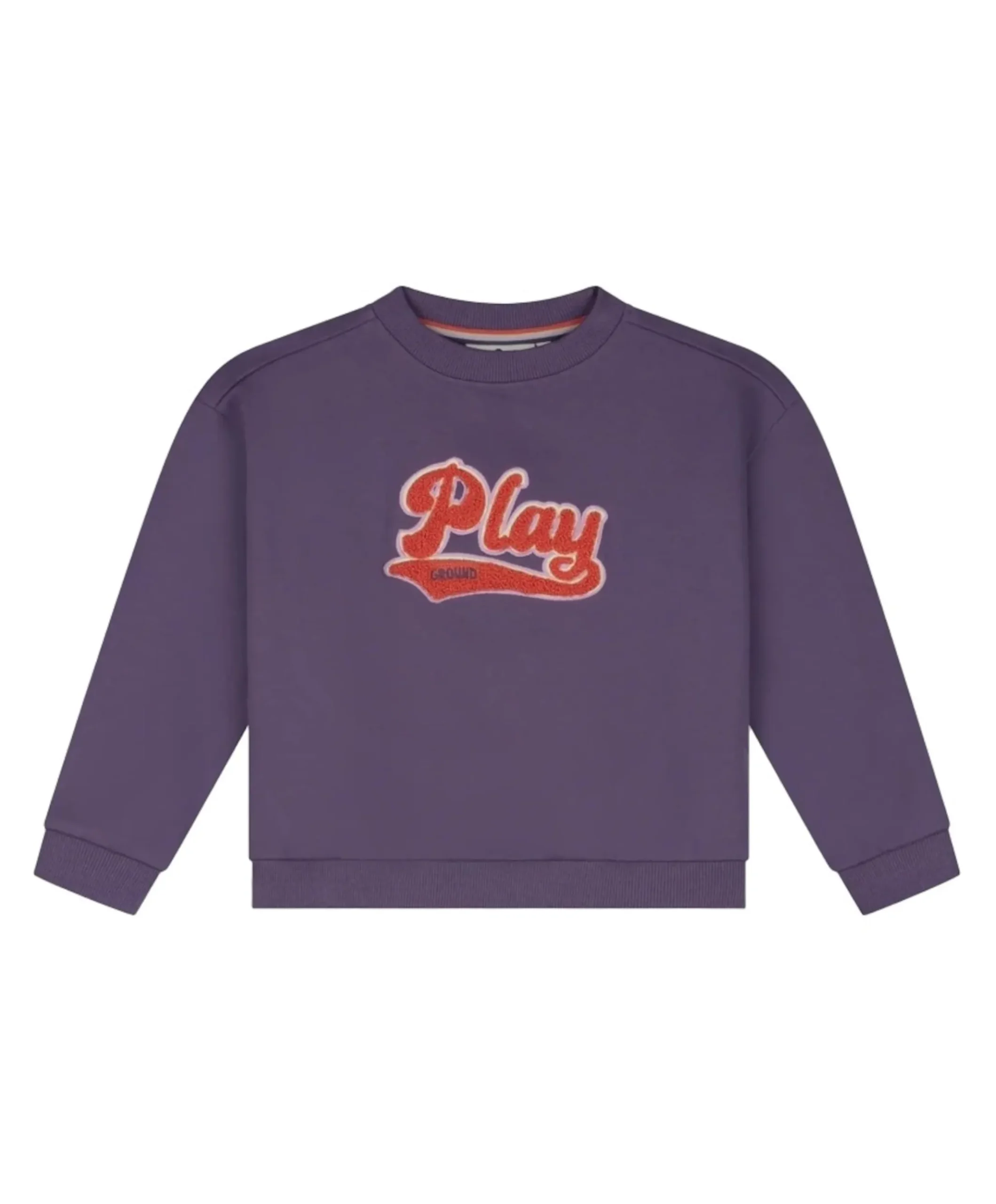 Meisjes sweater paars