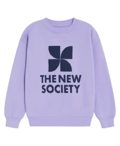 Meisjes sweater paars