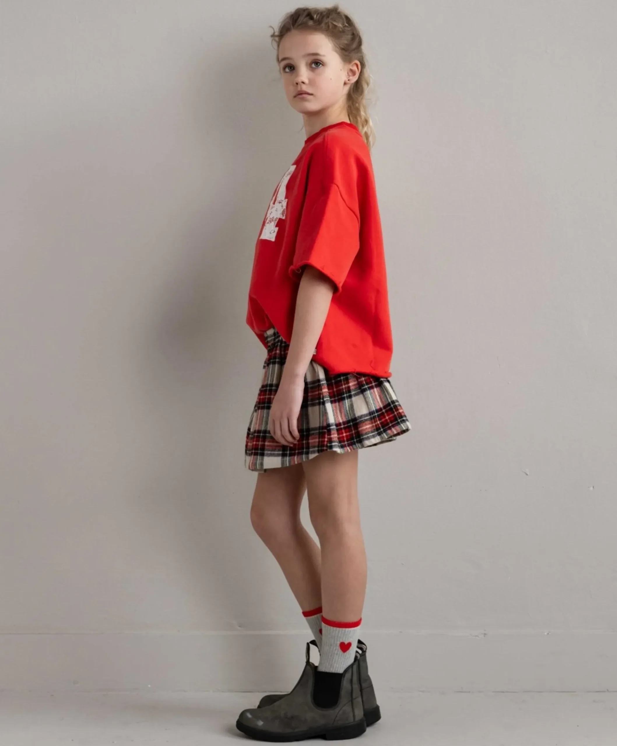 Meisjes sweater rood