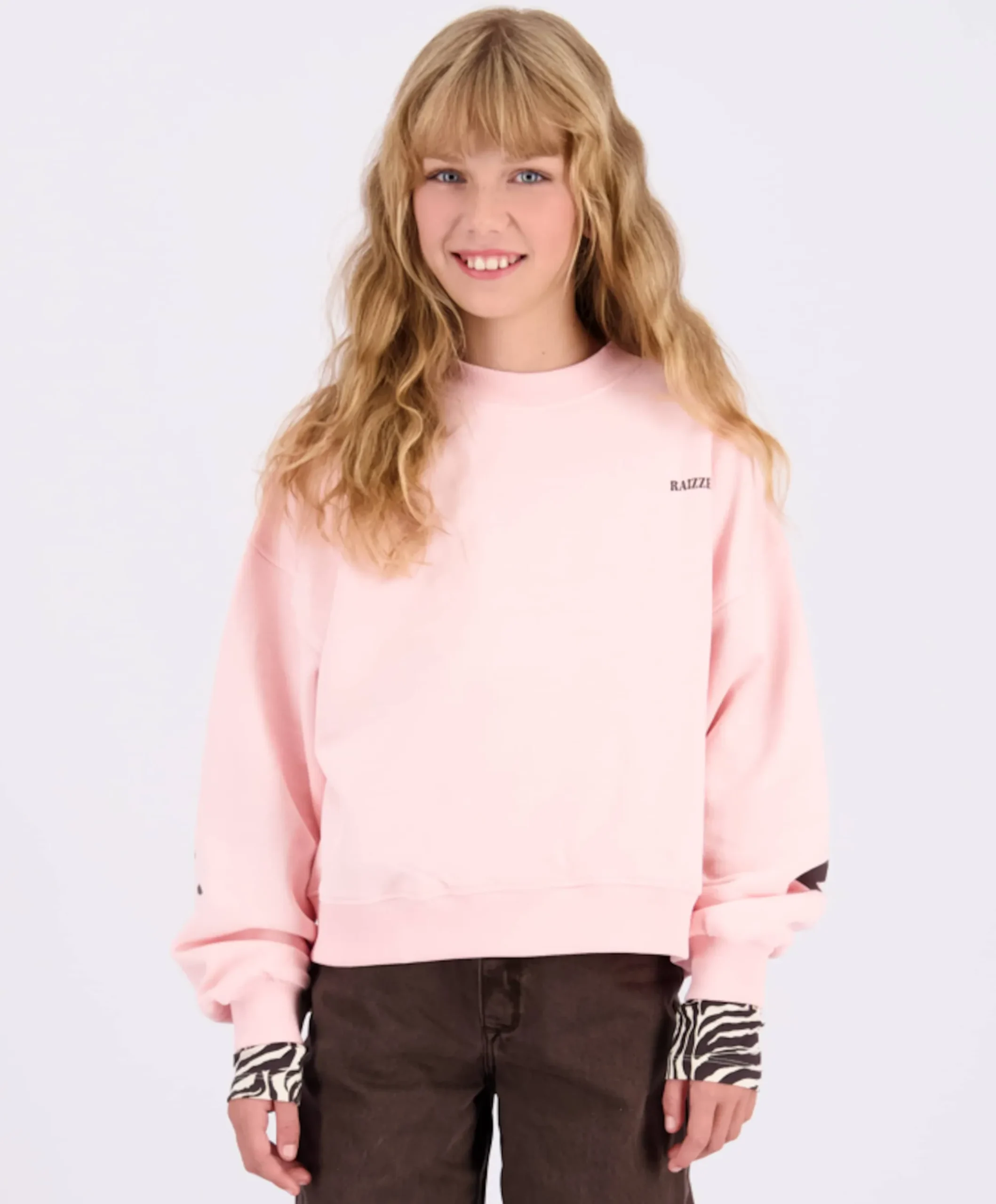 Meisjes sweater roze
