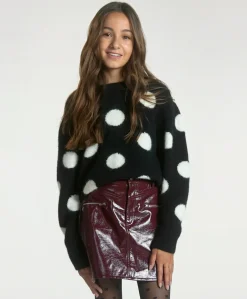 Meisjes sweater zwart
