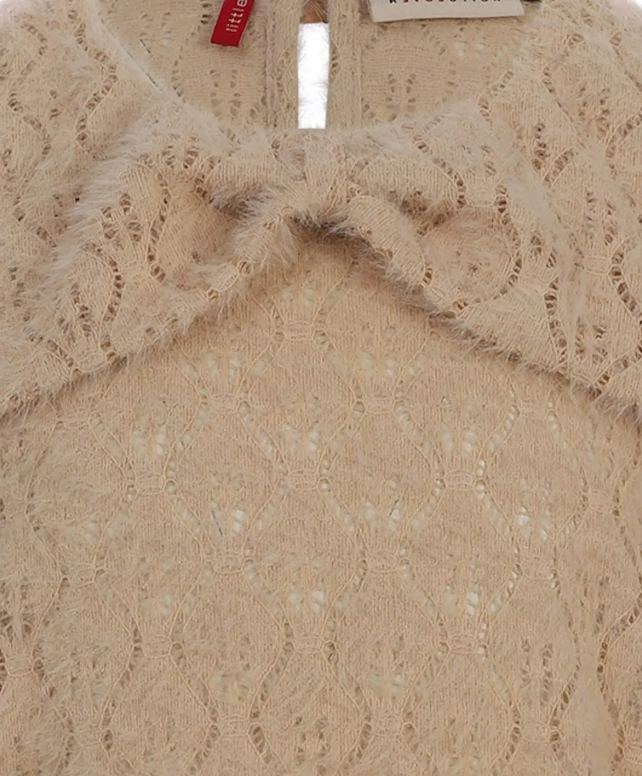 Meisjes trui beige