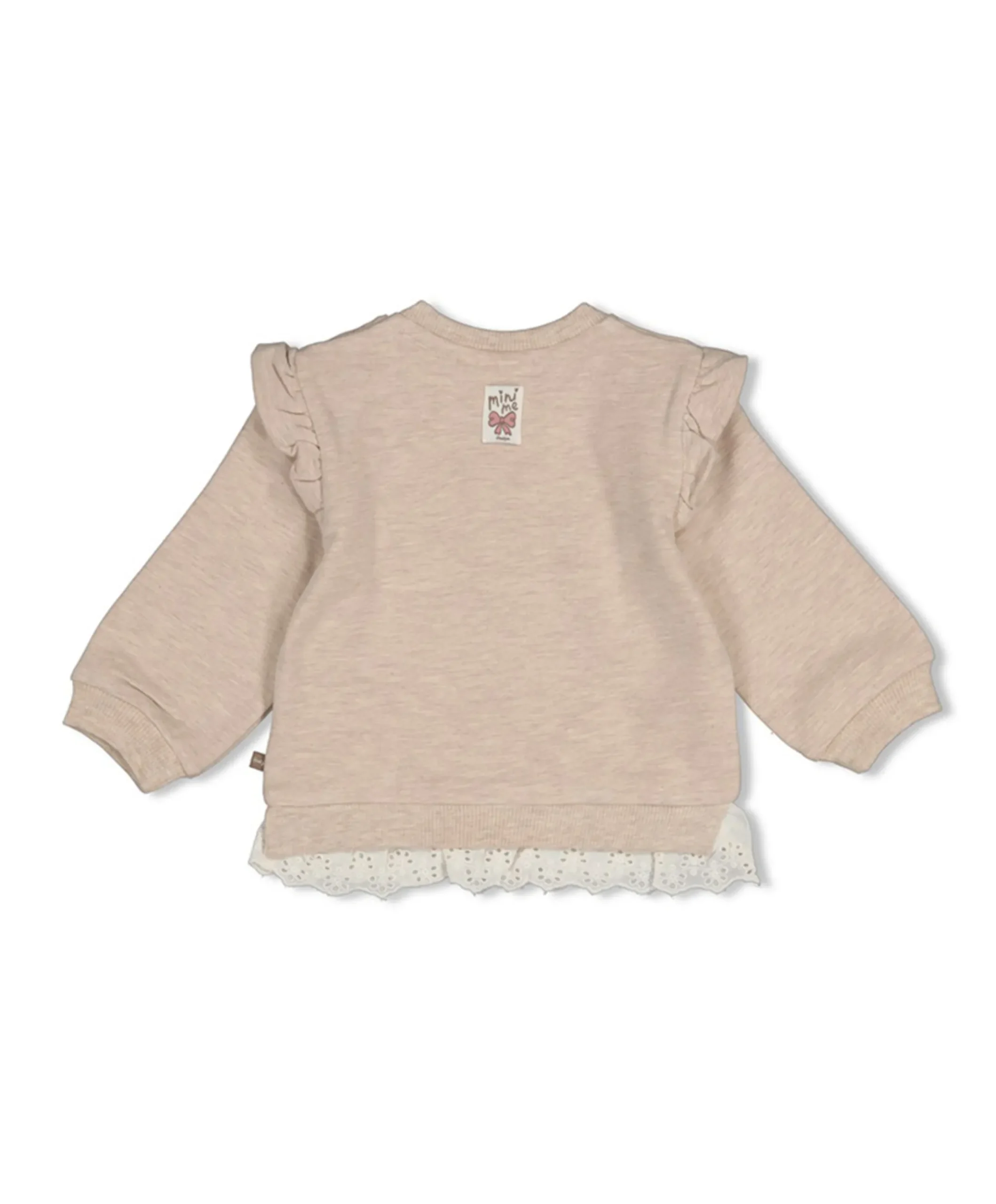 Meisjes trui beige