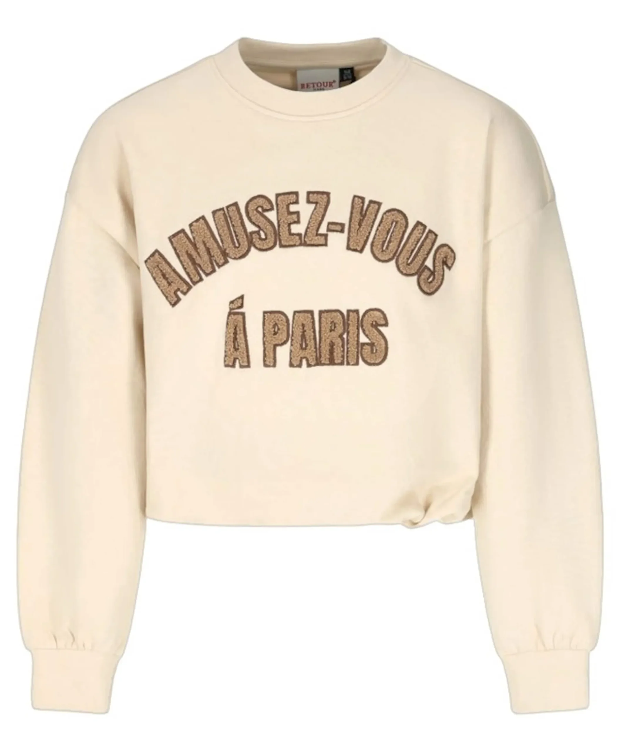 Meisjes trui beige