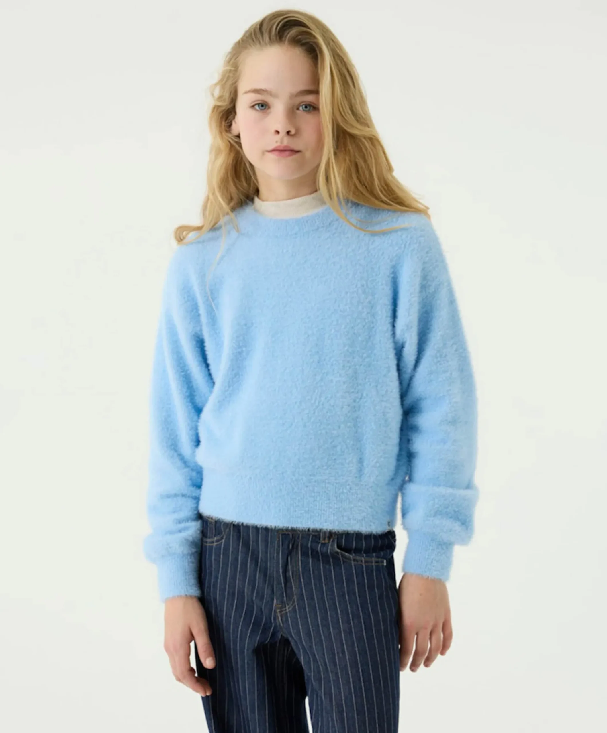 Meisjes trui blauw