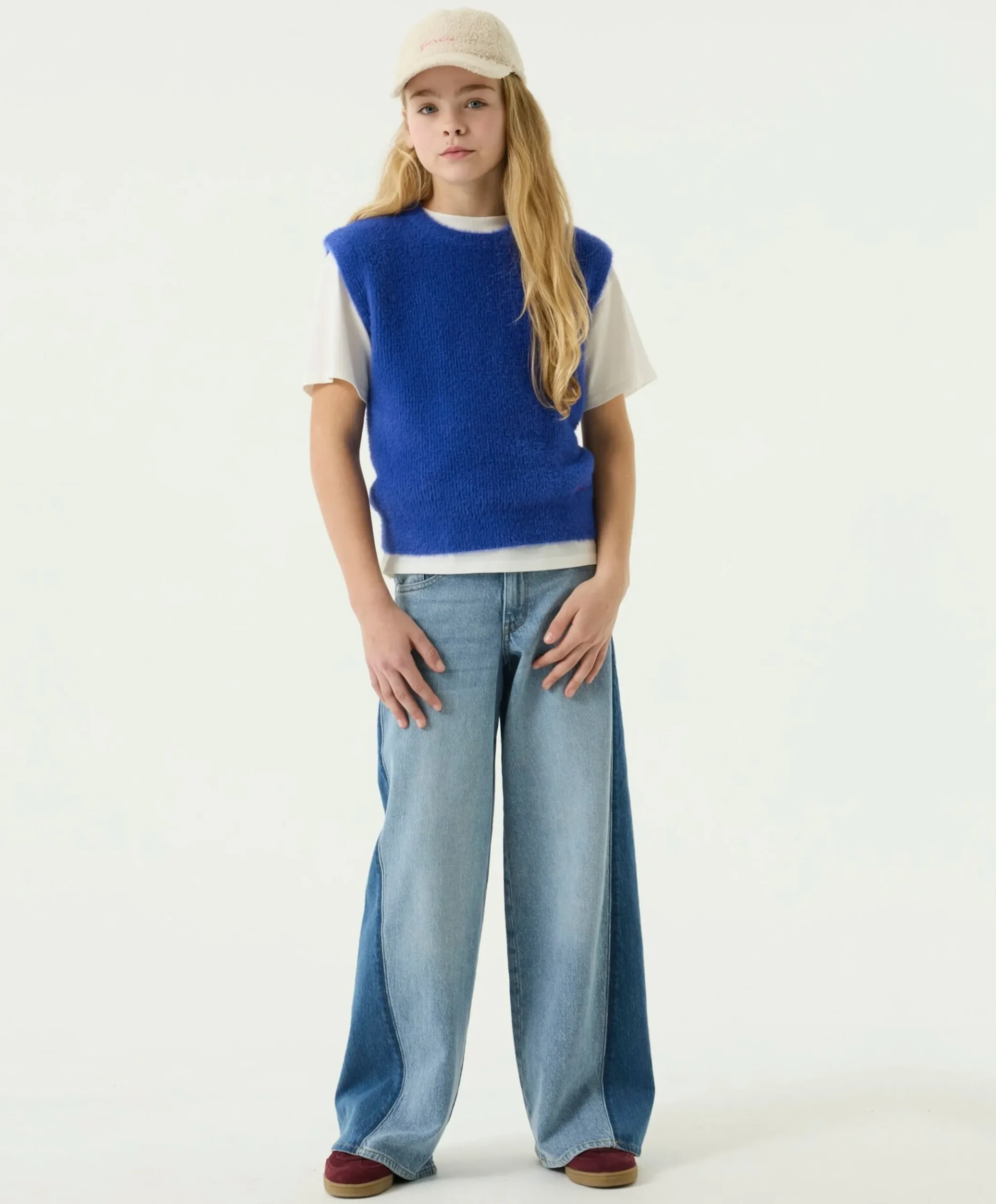 Meisjes trui blauw