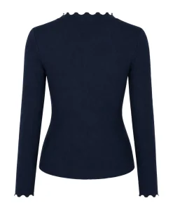 Meisjes trui blauw