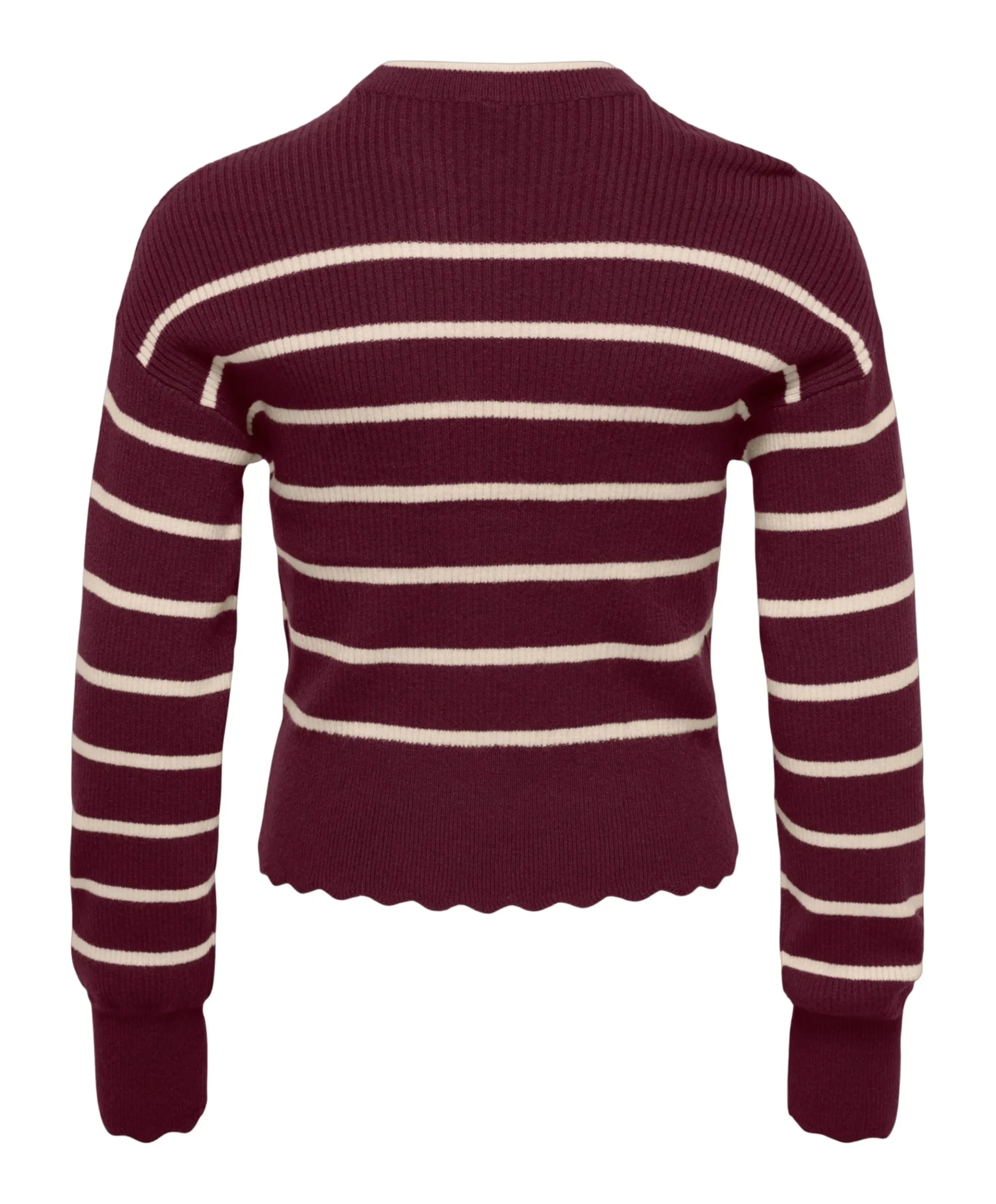 Meisjes trui bordeaux