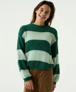 Meisjes trui groen